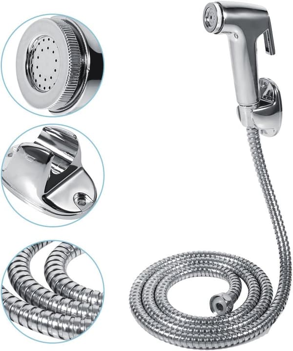 Handhållen duschbide Handhållen dusch multifunktionell bide Bideduschsprayset