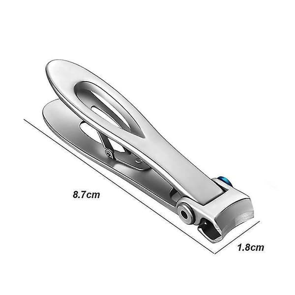 Ekstra Store Tåneglklippere Til Tykke Negle - Heavy Duty Professionel Silver