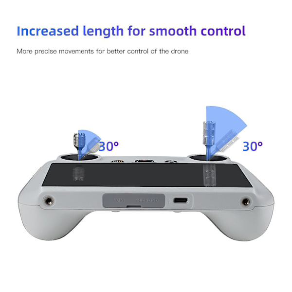 DJI RC-N1 Fjernbetjening Forlænget Joystick til Mavic 3/Mini 3 Pro/Mini 2/Air 2/2S Controllers Højere Rocker