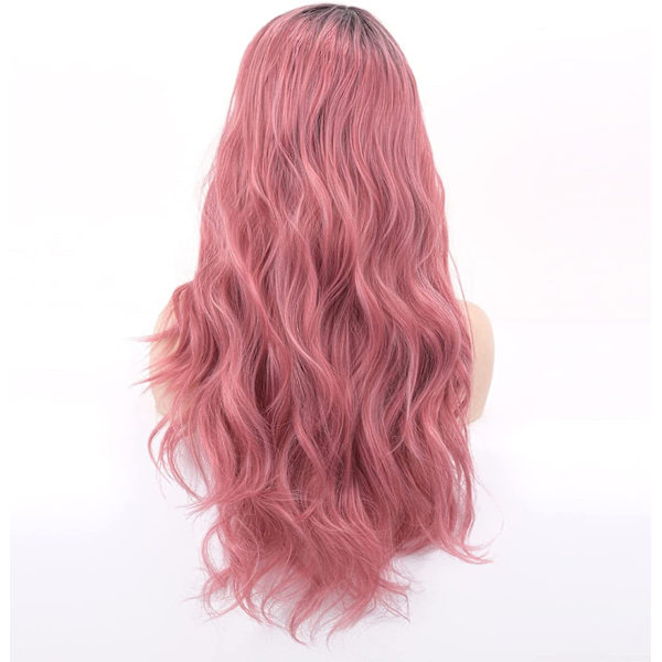 Brun damperuk med rosa gradient