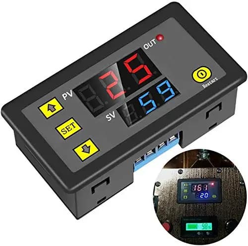 DC 12V 20A Programmerbart Digitalt Relæ Timer Tids Cyklus Forsinkelses Switch Modul