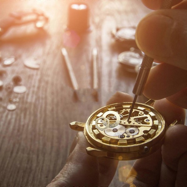 1 Set Ersättnings Quartz Klockbeslag Brickor Fästmuttrar Klockmekanism Ersättningskit Quartz Klockdelar för DIY Montering och Reparation