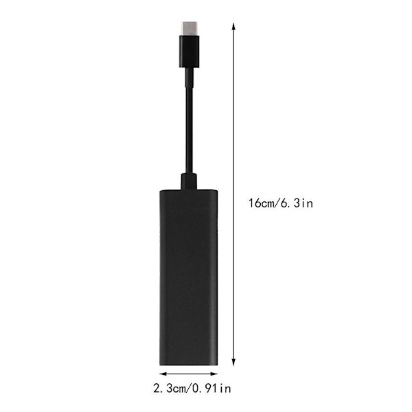 USB-C-muunnin latausadapteri MagSafe 2:lle MacBook Pro -kannettavalle ja puhelimelle