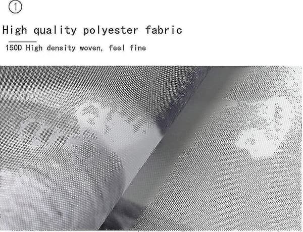 Duschdraperi 180x180 Textil Grå Pebble Mögelresistent och Vattenavvisande Duschdraperi