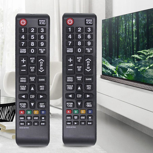 AA59-00786A Erstatningsfjernkontroll for 3D Full Smart HD LED TV F6800 F6700 UE40F8000ST UE40F6800 UE40F6700 Black