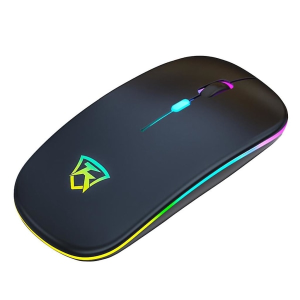 Bluetooth-mus trådløs mus, LED trådløs mus, oppladbar