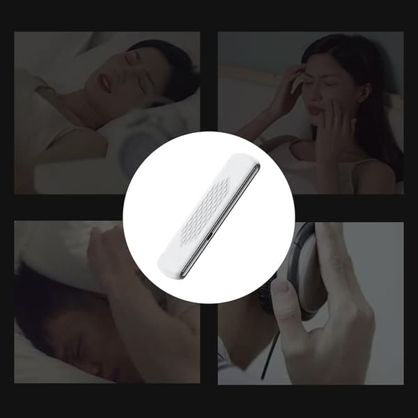 Side Pillow Speaker Bone Conduction BT Sleeping Headset White Noise Wireless Sleep Aid Speaker Hvid Standard