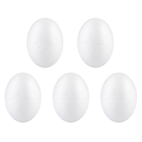 50 stk. 6 cm Durafoam Egg DIY Påskeegg Håndverk Egg Multifunksjonelle Egg