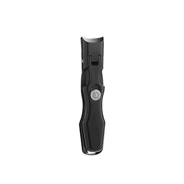 Libiyi Nagelklippare med Uppsamlare, Tunga Nagelklippare för Tjocka Tånaglar Medium Black