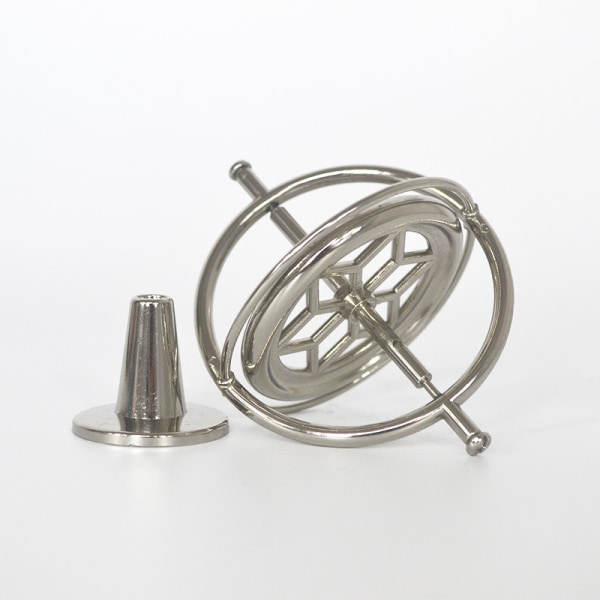 Metallgyroskop Spinner Gyro Vetenskap Pedagogiskt lärande Balans Stressleksaker Present