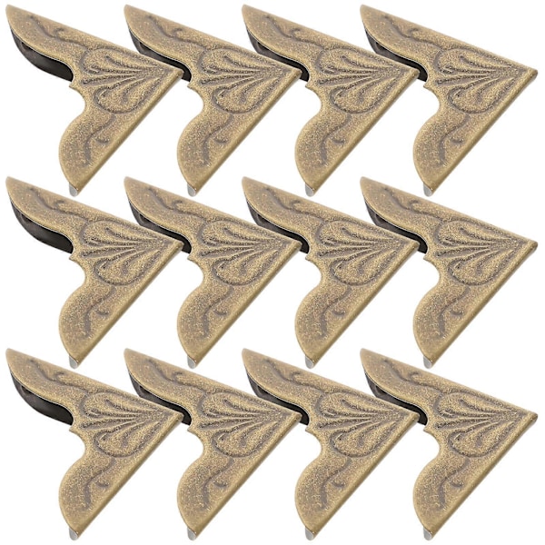 30 st Bokhörnsskydd Metall Bokhörn Boksidehörnsskydd Retro Bokhörn
