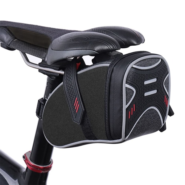 Satteltasche Fahrradsatteltasche für Mountainbike Rennrad Wasserdichter Reißverschluss