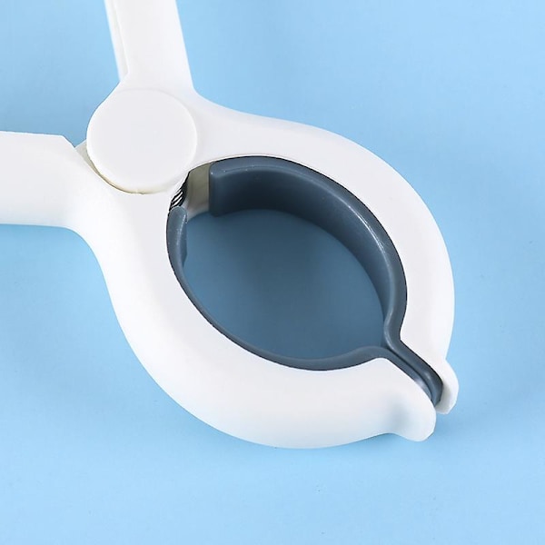 JUSCH Blå Stor Åpen 8CM Plastklesklyper, Kraftige Klesklyper Med Fjær, Lufttørk Klesklyper Sett (2 Pakker)-16swer