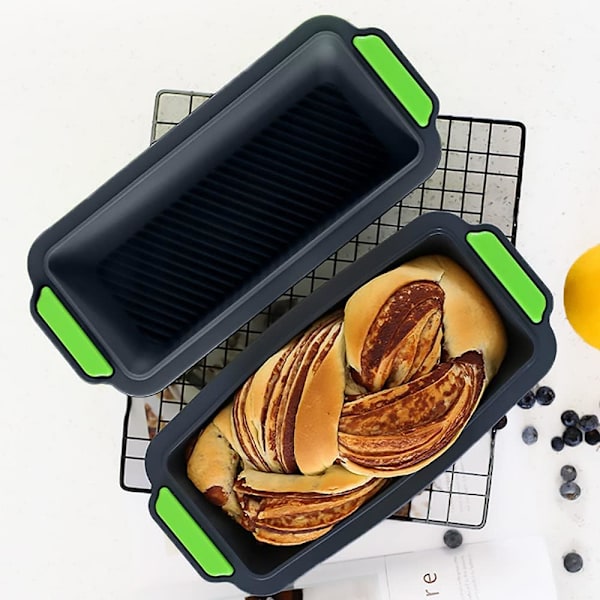 Silikonbrödform för Toast, Icke-Klibbig, 11,5 tum × 5 tum × 2,5 tum