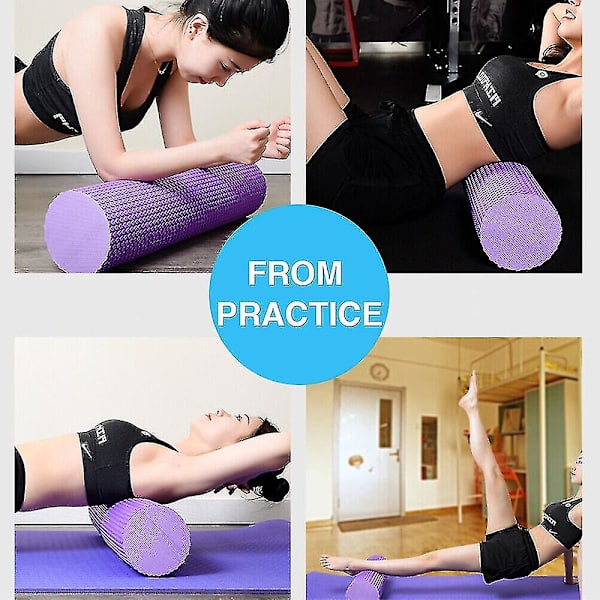 Yogaskumrulle Gym Massage Pilates Ryggträning Purple