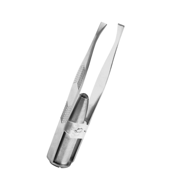 LED Lys Øjenbryn Klip Hår Fjernings Pincet Vipper Forlængelse Værktøjer Pincet Med Lys Kvinders Ansigt Razor Husholdning Øjenbryn Klip Rejse A