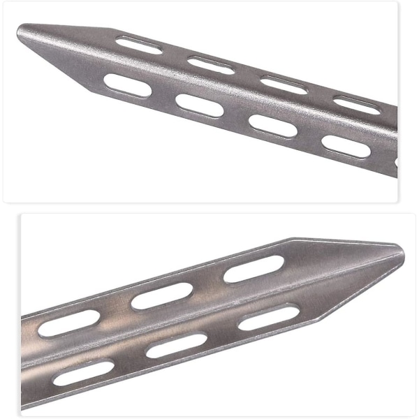 4 stk. Titanium Telttanke Ultralette V-formede Telttanke Camping Telttanke Tilbehør Udendørs 160mm Kun