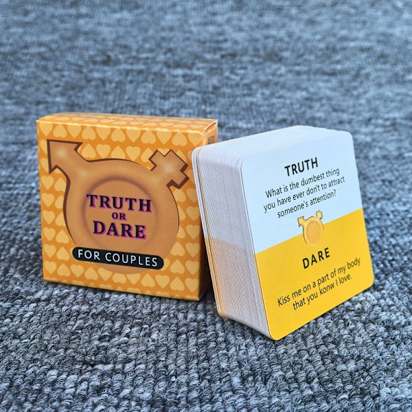 Engelsk version after dinner amusements after dinner entertainment kortspelskvällsspel truth or dare for couples brown