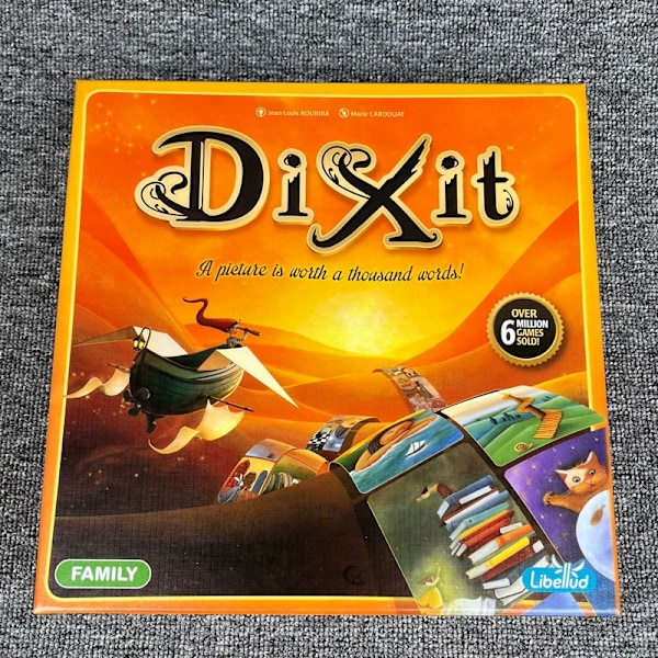 Engelsk version Dixit A Few Words Party Brädspel Strategibrädspel Kortleksleksak dixit