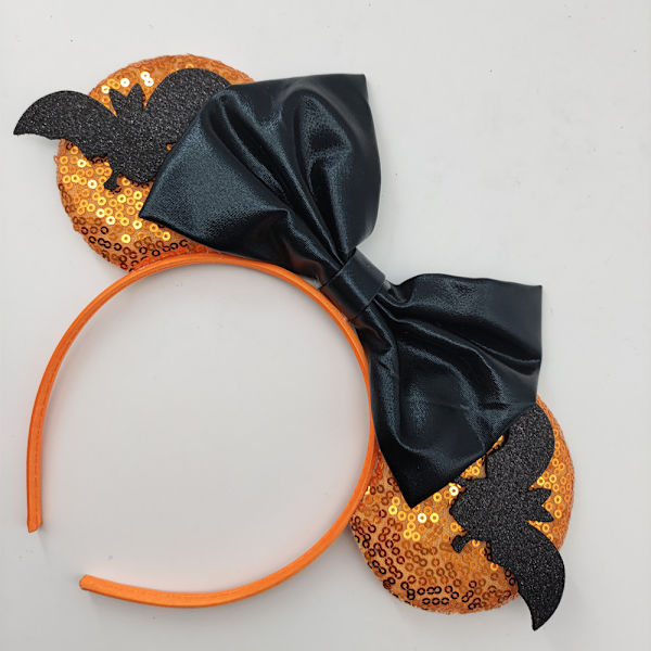 Halloween Hodeplagg Halloween Tilbehør Sløyfe Bat Hodebånd Høytids Hårtilbehør