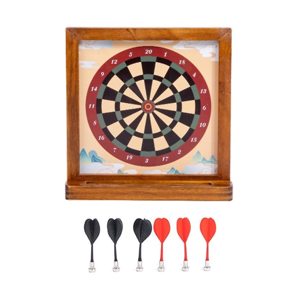 Magneettinen Darttitaulusetti Turvallinen Darttipeli Kaksipuolinen Kilpailullinen Peli Juhlaleikki