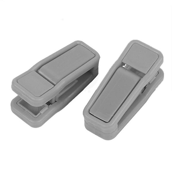 20 stk Kraftige klesklyper i plast, kleshengere, klesklyper, klesklyper, klesklyper Gray