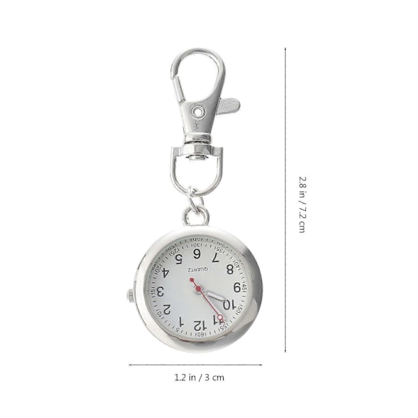 1 stk. Mode Quartz Lommeur Simpel Metal Dekorativ Sygeplejerske Lommeur