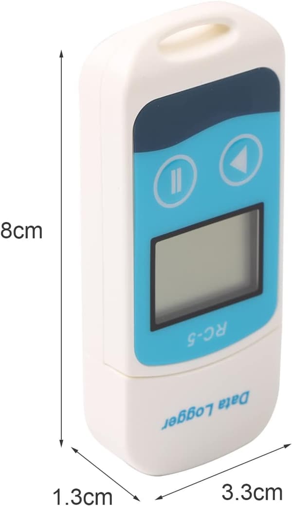 Rungao USB Vattentät Termometer Temperaturmätare Datalogger RC-5 Intern Recorder Sensorverktyg
