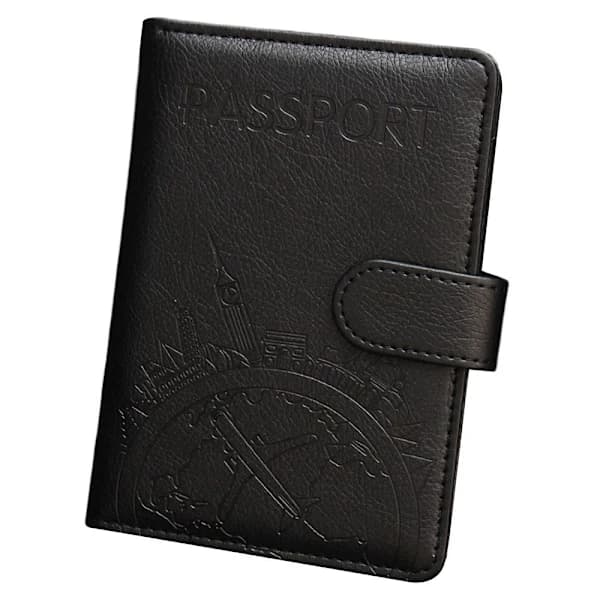 1-pak Pascover/Pasfoderal (Sort)