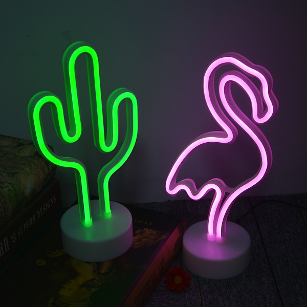 LED Neonlampa, Kaktus