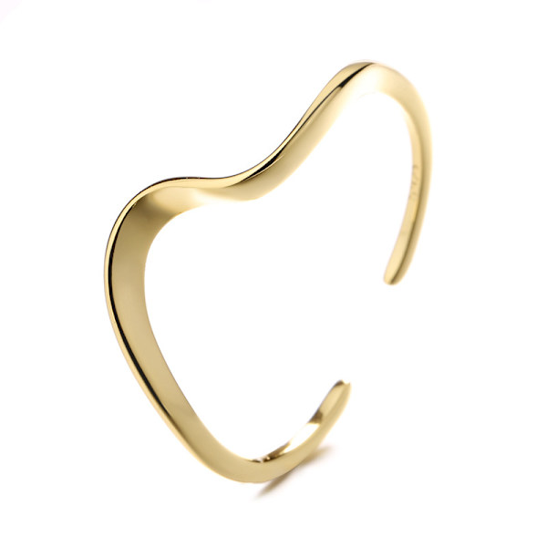 Ringe, dameringe, vandbølge ringe, guldringe