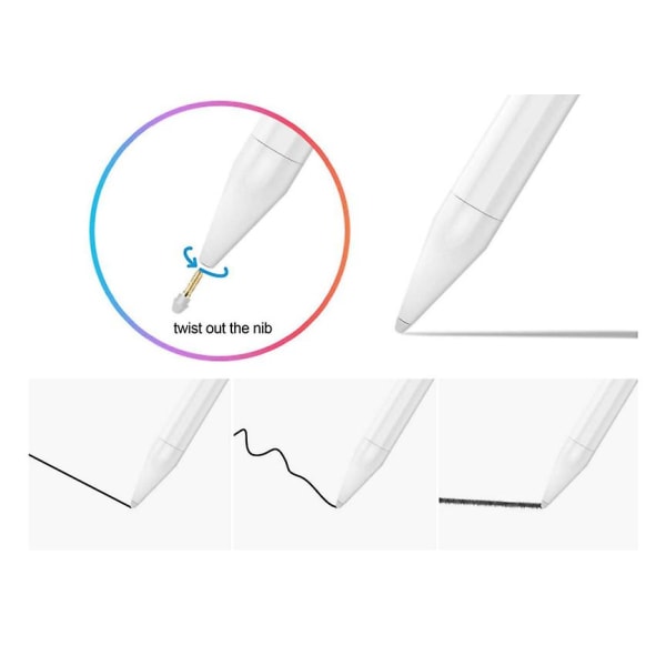 Aktiivinen kynä, joka on yhteensopiva Apple Ipadin kanssa, kosketusnäytöille tarkoitettu kynäkynä