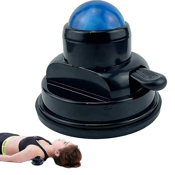 Manuell Massageboll, Monteras och Avtagbar Triggerpunktsmassager, Avkopplande Verktyg för Hela Kroppen, Fot, Rygg, Axlar, Nacke och Leder Blue