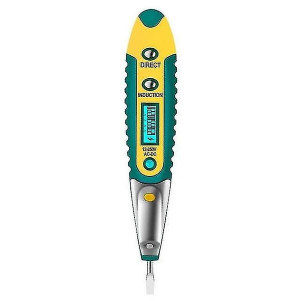 Digital Testpenna Ac Dc Testare Elektrisk Lcd-display Spänningsdetektor Testpenna Intelligent Induktionskretsdetektering