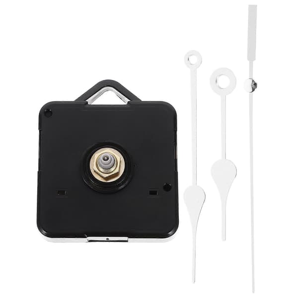 1 Set Klockkit Klockdel Batteridriven 25-30cm Tyst Väggklockmekanism