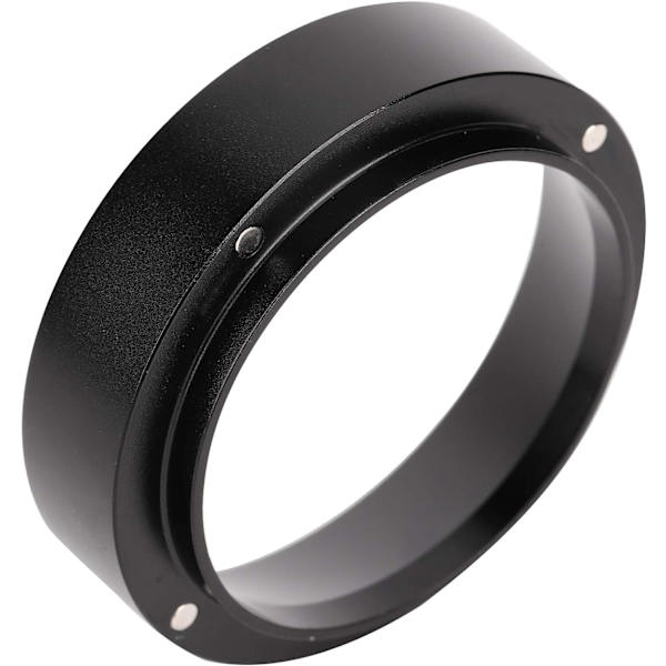 Doseringringe i Aluminium til Kaffe Pulver Doseringringe Tragt med Magnetisk Udskiftning Kaffe Maskine Tilbehør Sort (51MM/54MM/58MM)