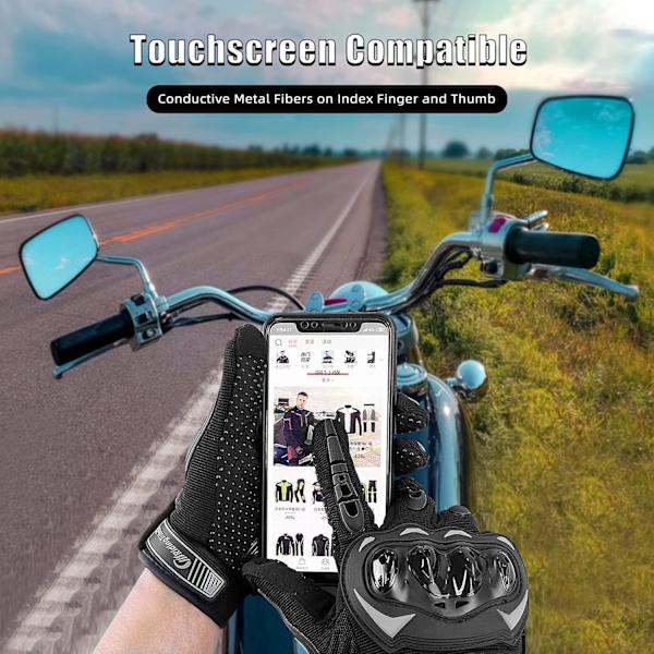 Motorcykelhandskar Herrar Taktiska Handskar Pekskärm Motocross