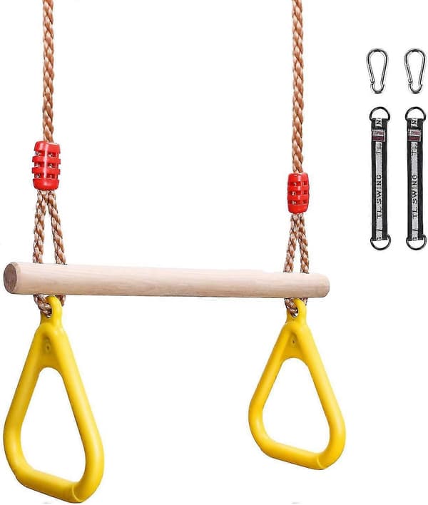 Trapezbåge för barn med gymnastikringar för klätterställning - XinHan