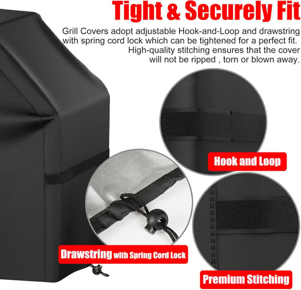 \"Robust BBQ Grill Cover - Beskyt din grill med stil!\"