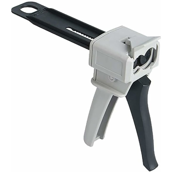 50 ml Epoxy Dispenser Pistol, AB Epoxy Limpistol Håndtak Applikator for Blanding av Lim, 1:1 og 2:1 Forhold