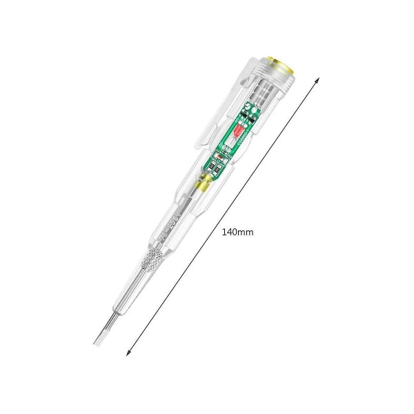 6-pak Spændingstester, AC Spændingsdetektor Pen, 70-250v Kredsløbstester Elektrisk Skruetrækker Induktion as shown