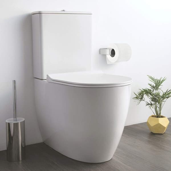 Toiletpapirholder uden boring, 304 krom rustfrit stål, ingen boring