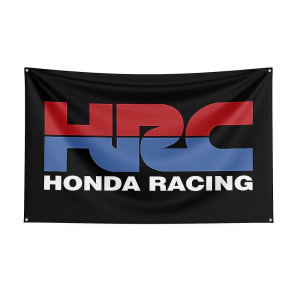 90x150cm Hondas Flag Polyester Printet Racing Motorcykel Banner Til Dekoration A 60 x 90cm