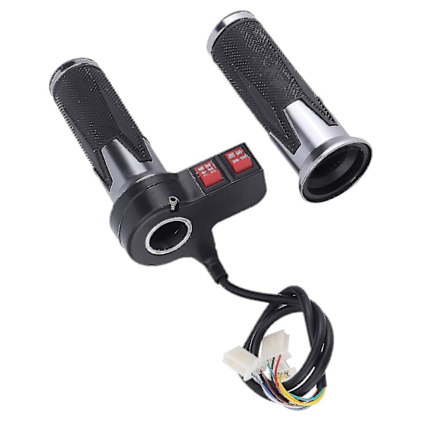 1 par 3-trins Gear Throttle håndtag Greb til Elcykel med Frem og Tilbage Gear