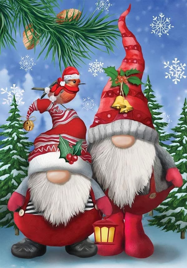 Diamantmålning Kit, 5D Diamantmålning Jul Jul