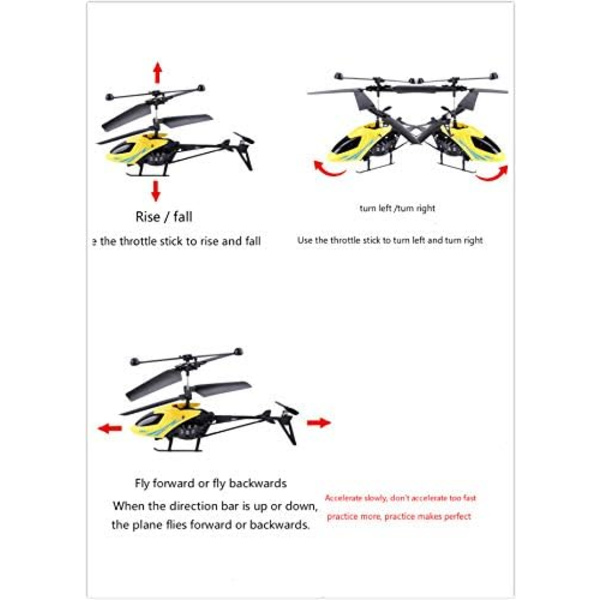 Kauko-ohjattava helikopteri, kauko-ohjattava helikopteri gyrolla ja LEDillä 3.5 kanavaa Mini-leluhelikopteri kauko-ohjauksella lapsille ja aikuisille