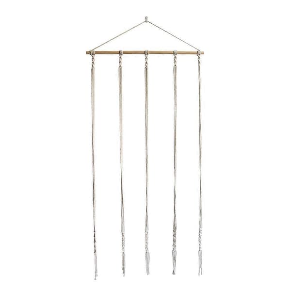 Håndvævet gobelin hat display stand med clips