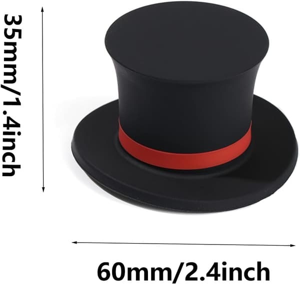 Vinkork i tre, kuleformet korkpropp for vinkaraffel og flaske (36 mm)