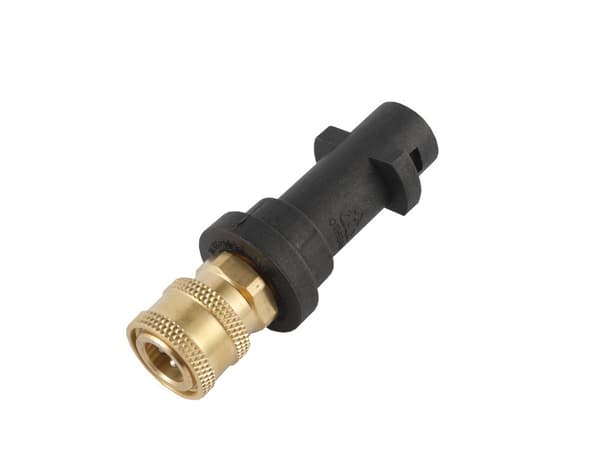 Adapter för högtryckstvättspistol för Karcher K-serien, 1/4 tums snabbkopplingsbeslag med munstycksspets
