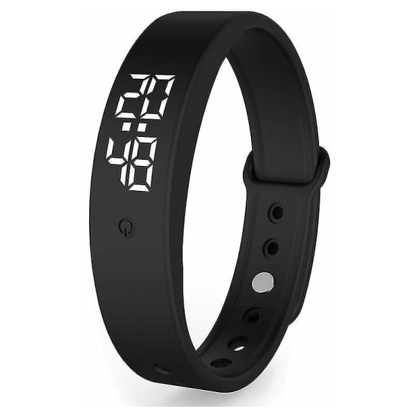 Pivotell Vibratime Vibrerende Reminder Ur - Med op til 10 Daglige Alarmer - Sort